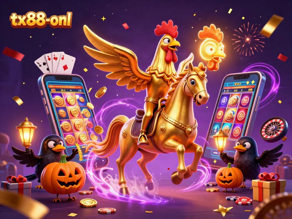 Experience thrilling gameplay at tx88-onl featuring vibrant slots and dynamic casino elements.
