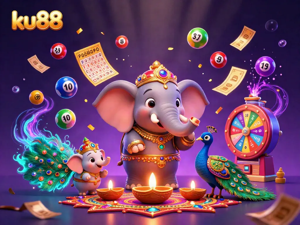 Experience thrilling gameplay with ku88 featuring vibrant casino elements and a lively atmosphere.