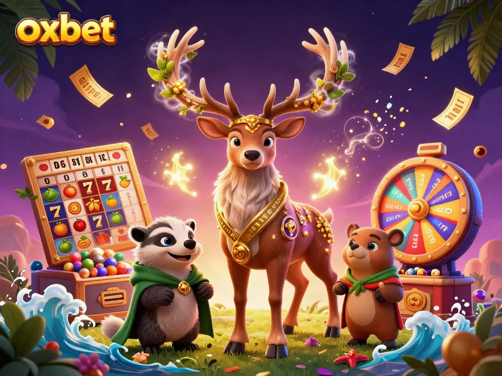Experience thrilling moments at Oxbet with a vibrant scene of gaming and excitement.
